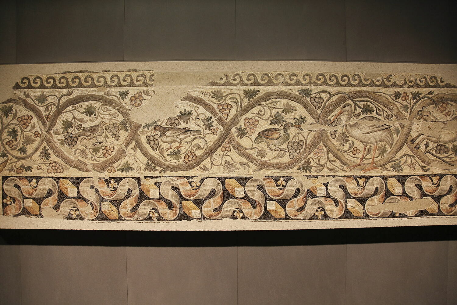 The Birds Mosaic. (Photo via Louvre Museum)