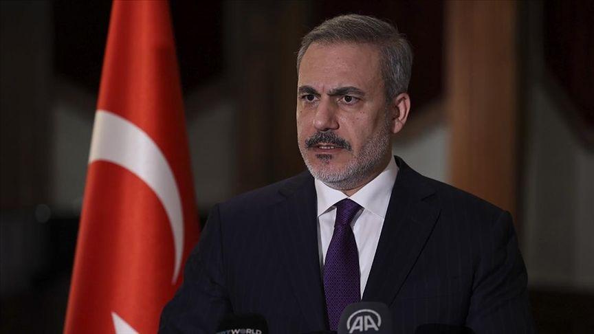 FM Fidan thanks Spain for recognizing Palestine