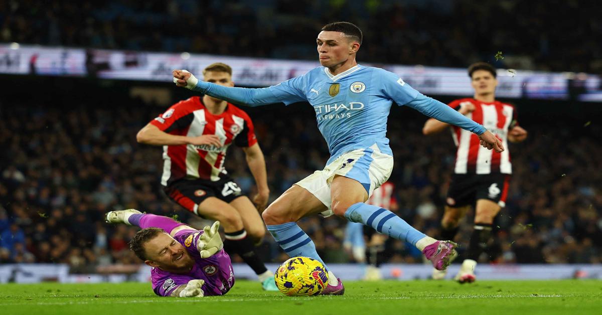 Manchester City triumphs against Brentford