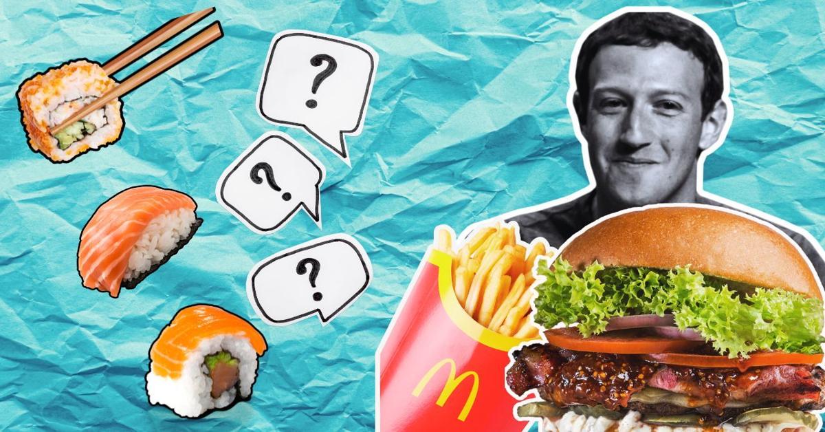 McDonalds over Sushi: Zuckerberg's unconventional food choices in Japan