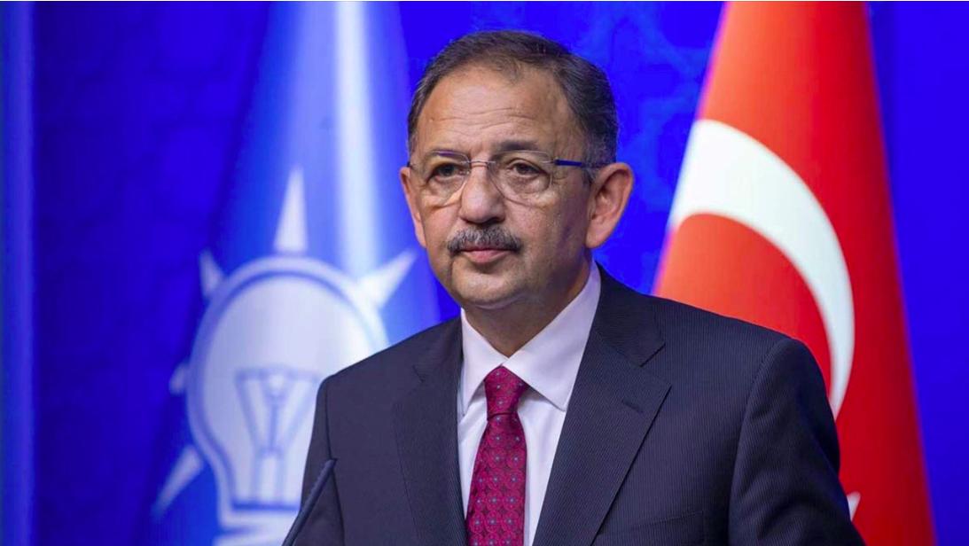 Environment, Urbanization and Climate Change Minister Mehmet Özhaseki speaks at the “21st Century Municipalism Local Governments Summit,