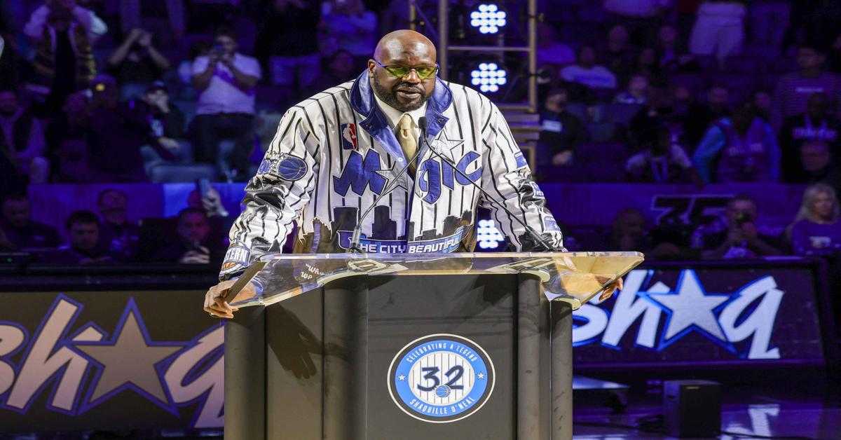 NBA's Orlando Magic confirms retirement of Shaquille O'Neal's jersey