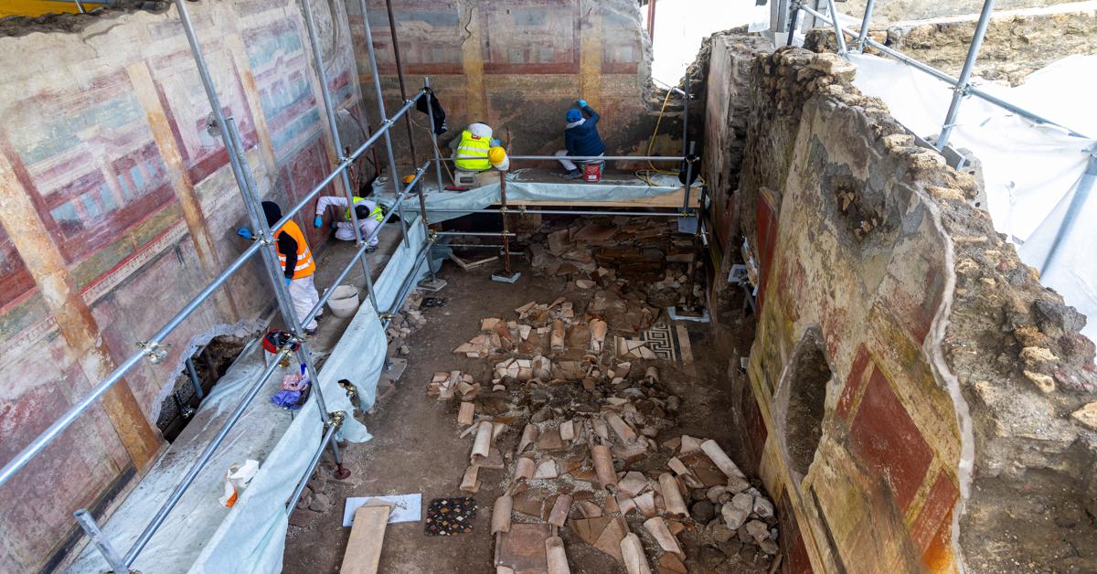 Pompeii's ongoing excavations unveil city's multicultural life