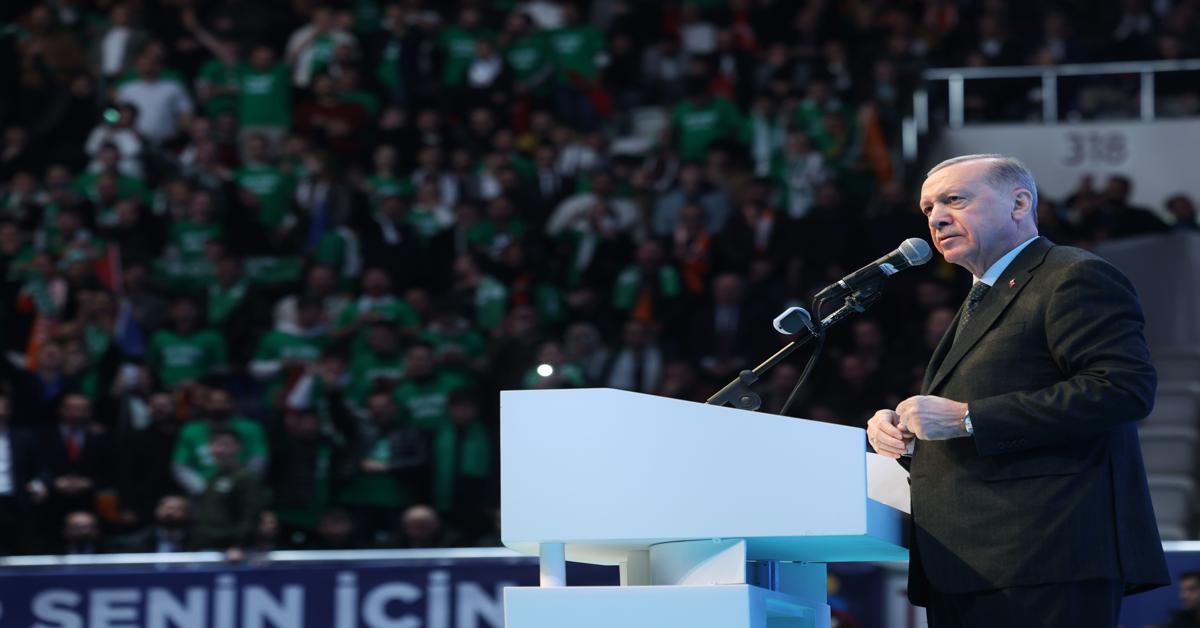 President Erdogan announced the visions of the party at the candidate presentation meeting