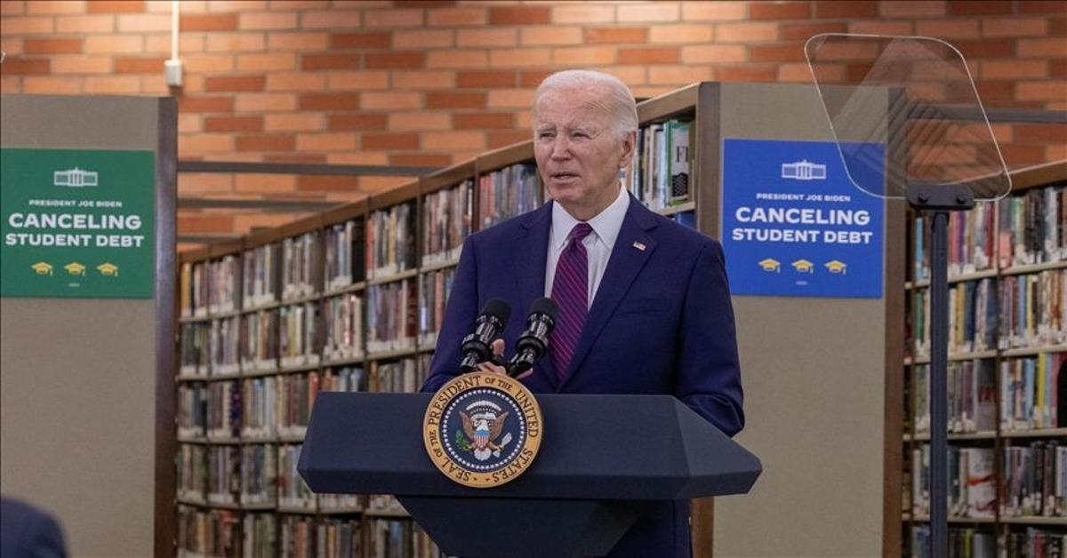 Protesters greet Biden in Los Angeles with chants of 