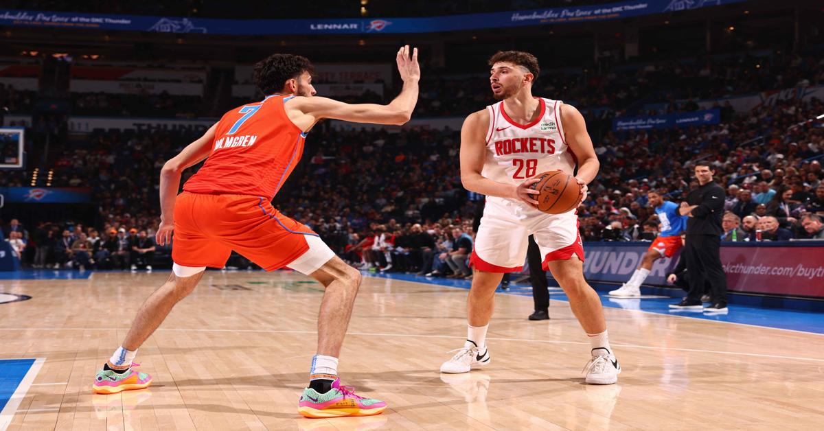 Thunder defeats Rockets 112-95