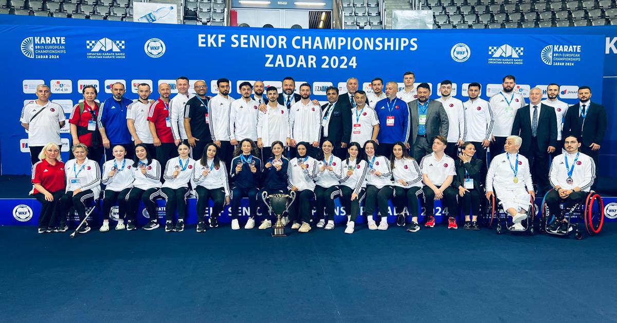 Turkish athletes triumph at European Karate Championships