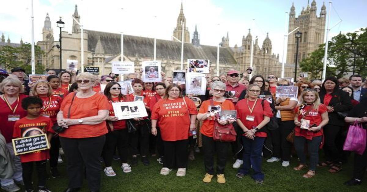 UK's infected blood scandal: Victims to get over $12.7 billion