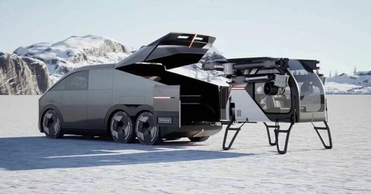 XPeng debuts 'Land Aircraft Carrier' at CES 2024