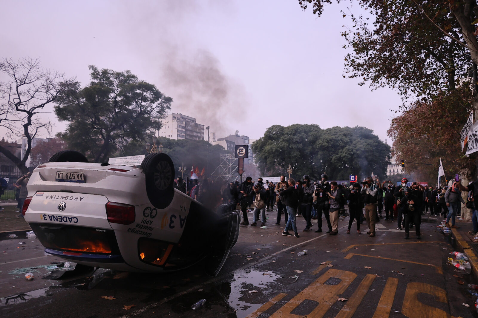 Argentina's Senate passes Milei's reform package amid protests