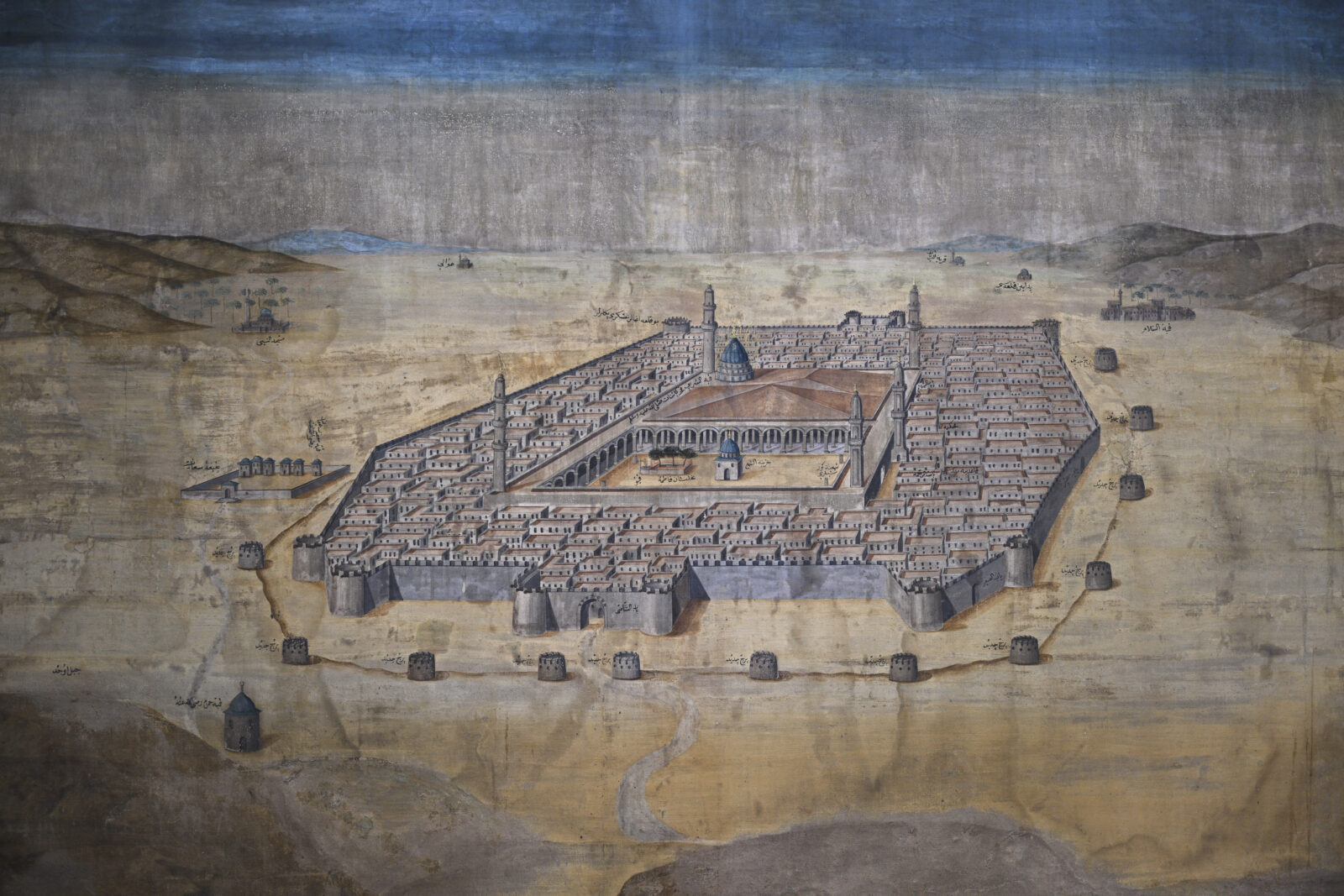 Historic Mecca, Medina paintings undergo restoration at Topkapi Palace
