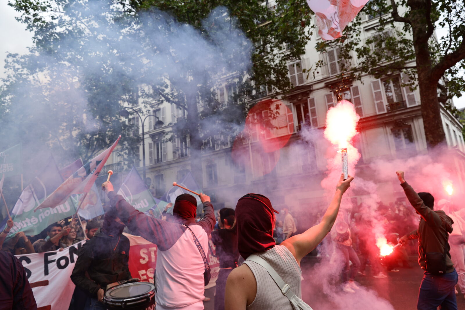 French protest against rise of far-right ahead of upcoming elections