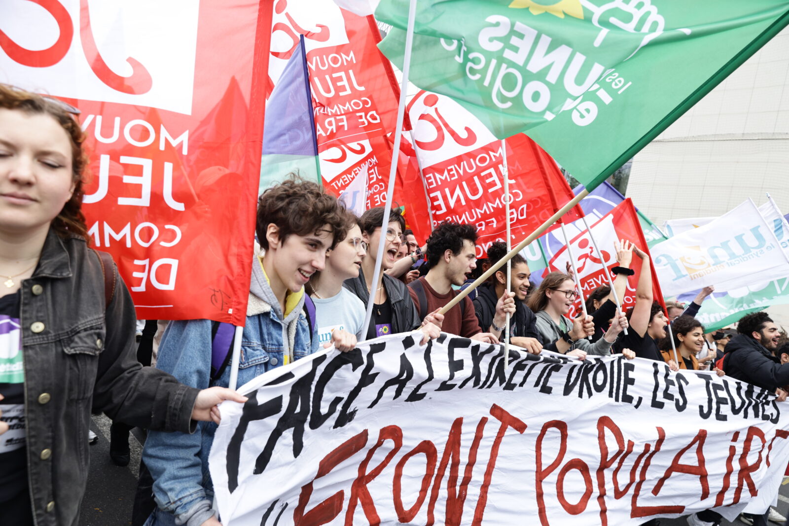 French protest against rise of far-right ahead of upcoming elections
