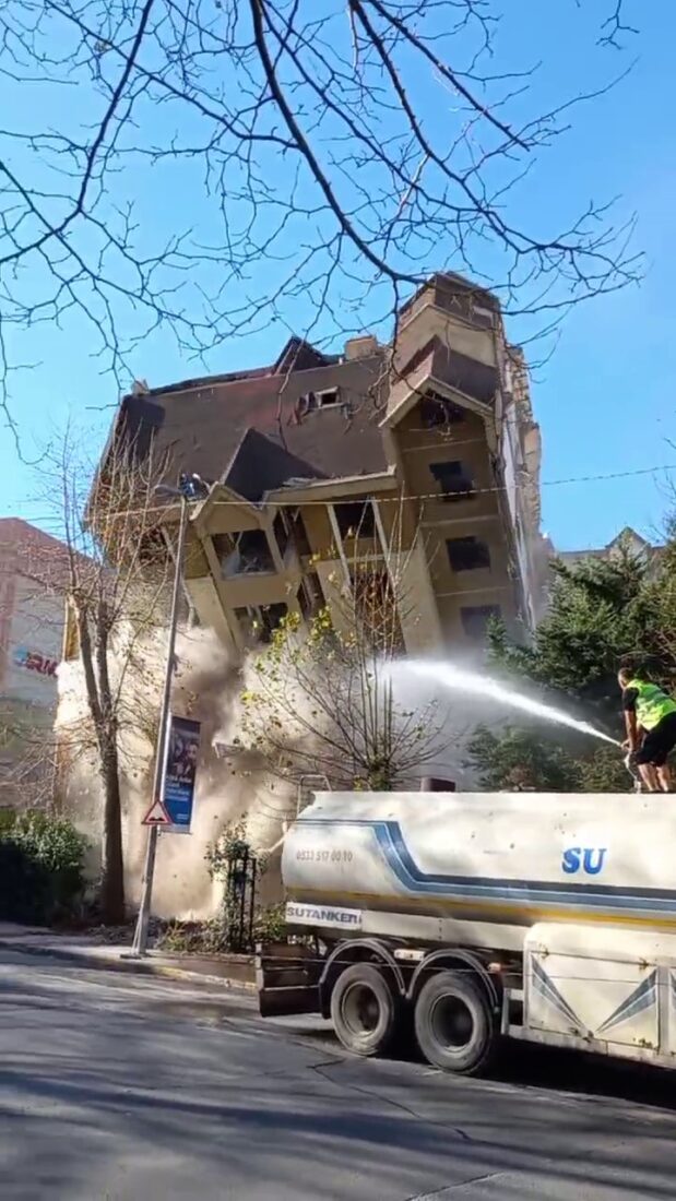 Building collapse crisis in Istanbul sparks earthquake concerns