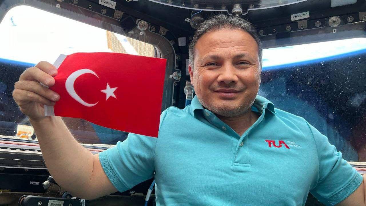 Alper Gezaravci returns to earth as he completes his mission on ISS