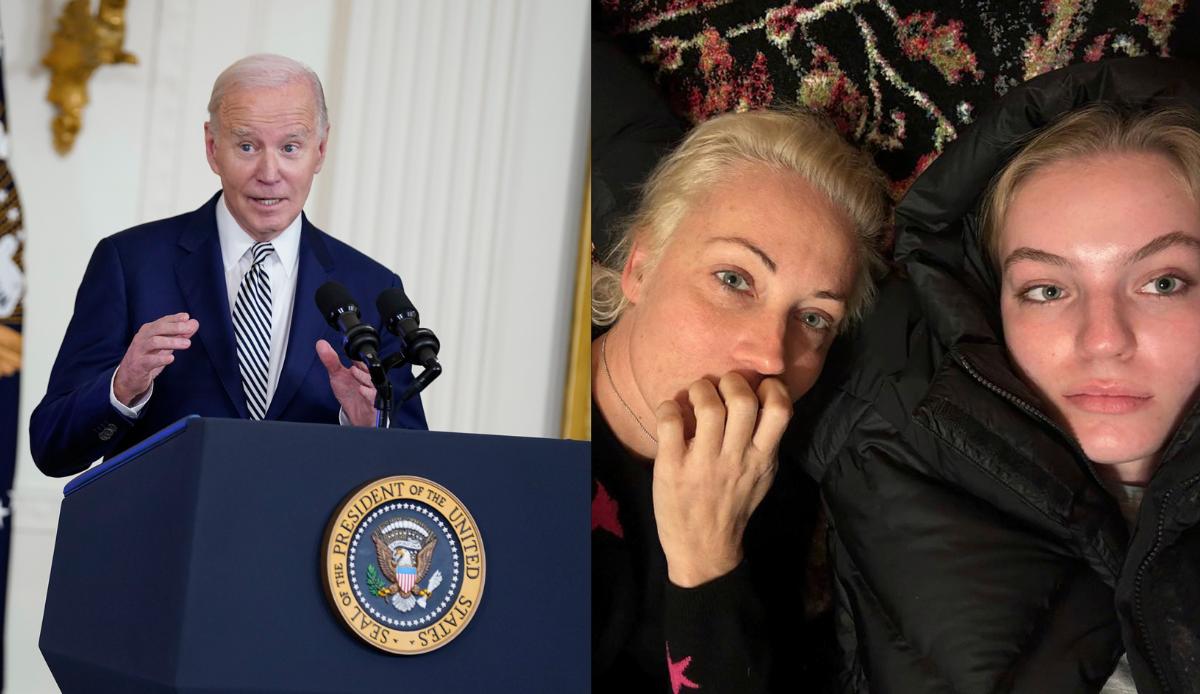Biden meets with Navalny family, affirms support