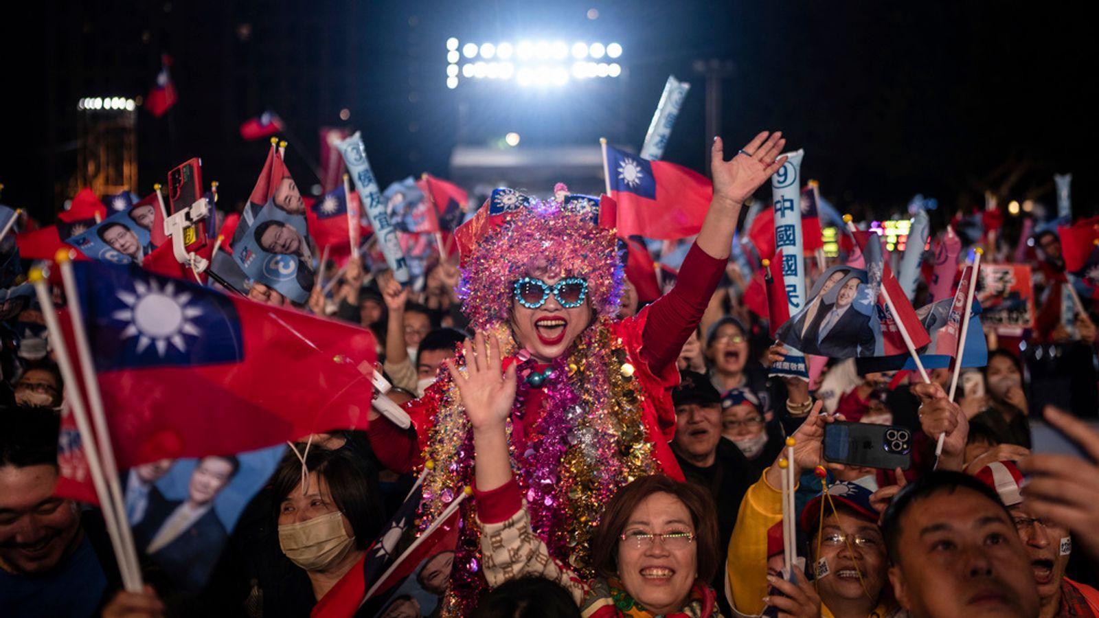 China, EU, and US responses: Taiwanese election