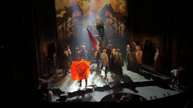 Environmental activists convicted of trespassing for disrupting 'Les Miserables' performance in London