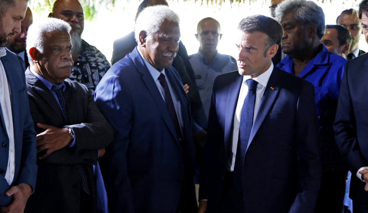French President Macron calls for extended dialogue amid New Caledonia unrest