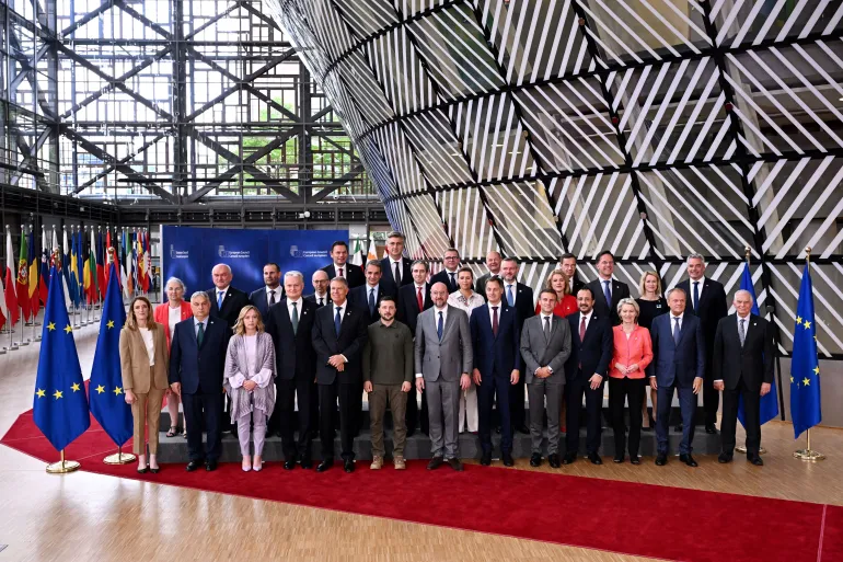 EU leaders back von der Leyen for another term as commission chief