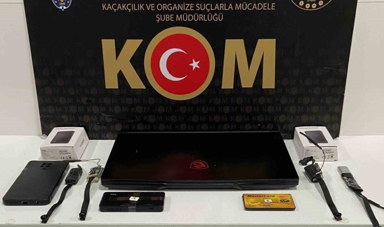 A person who entered the university exam with an electronic device was arrested in Isparta, Isparta, June 10, 2024, Anadolu Agency