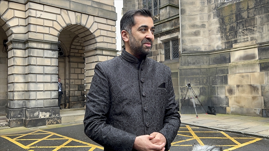 Scottish First Minister Yusuf to resign from his post, it has been claimed, April 29, 2024 (AA Photo)