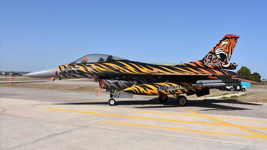 Turkish F-16s excel in NATO Tiger Meet 2024