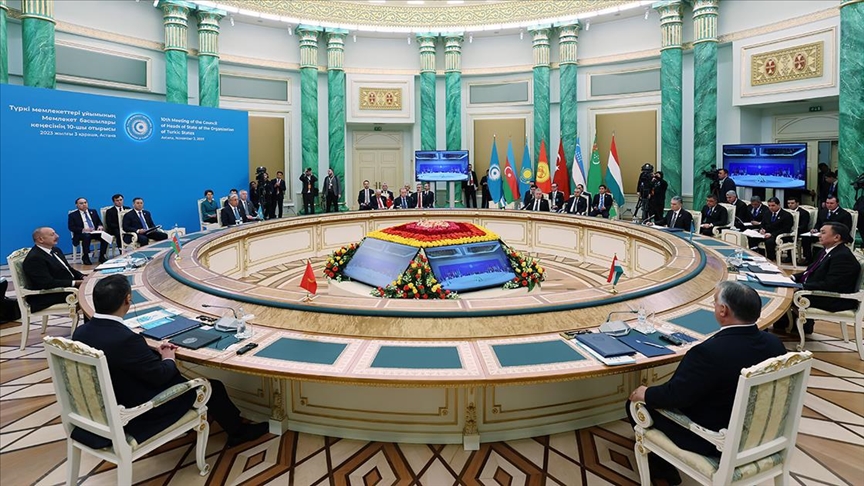 Organization of Turkic States. (AA Photo)