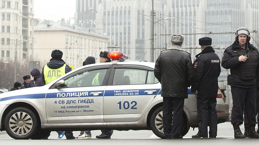 Two police officers killed in Russia, Moskow, April 4, 2017, Anadolu Agency