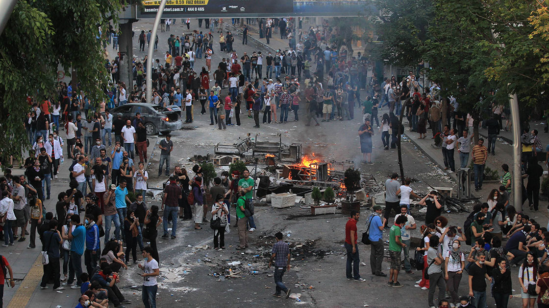 Gezi protests. (AA Photo)