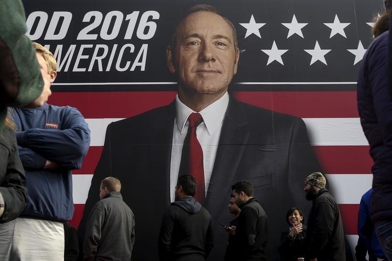 Frank Underwood dead in final season of 'House of Cards', South Carolina, February 12, 2016 (Reuters Photo)
