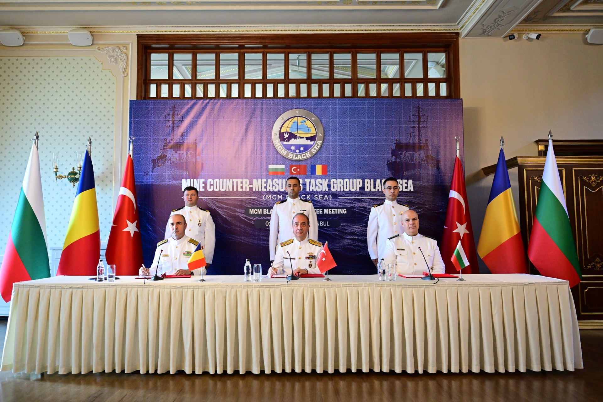 Türkiye, Romania and Bulgaria launch Black Sea Mine Countermeasures Task Group