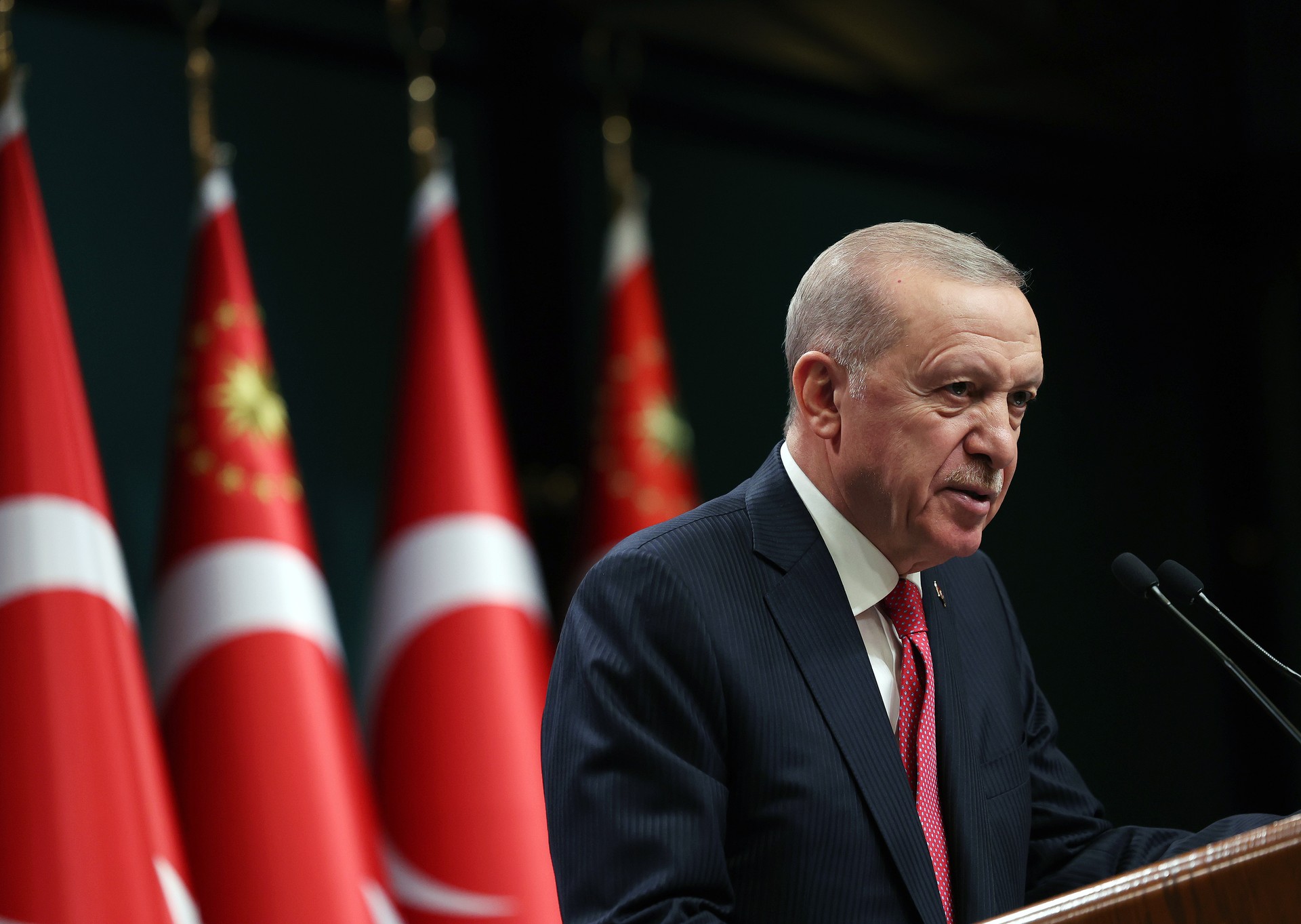 Erdogan showcases drone technology in Türkiye's fight against wildfires