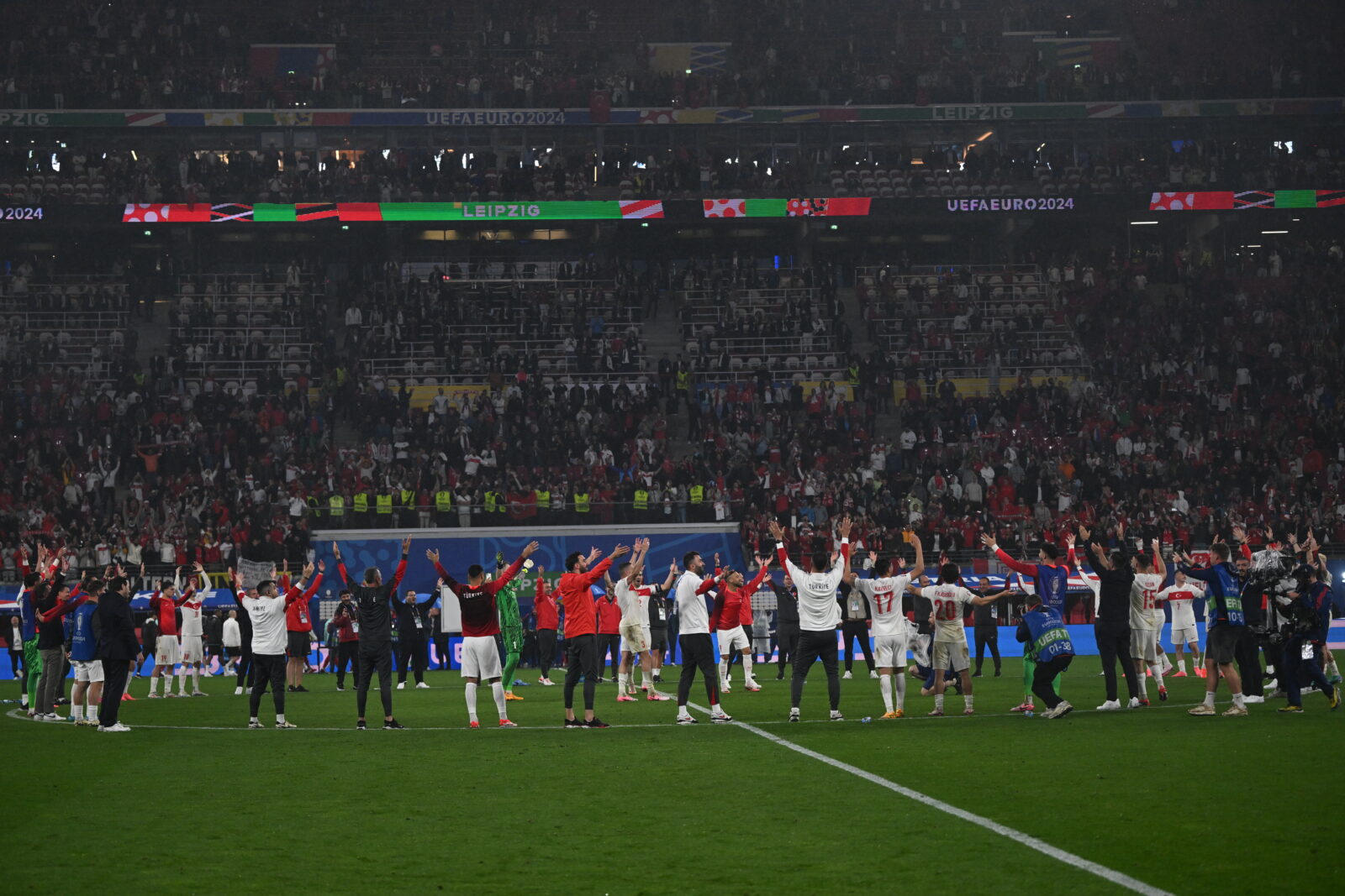 9 clubs scout Ferdi Kadioglu during record-breaking match at Euro 2024