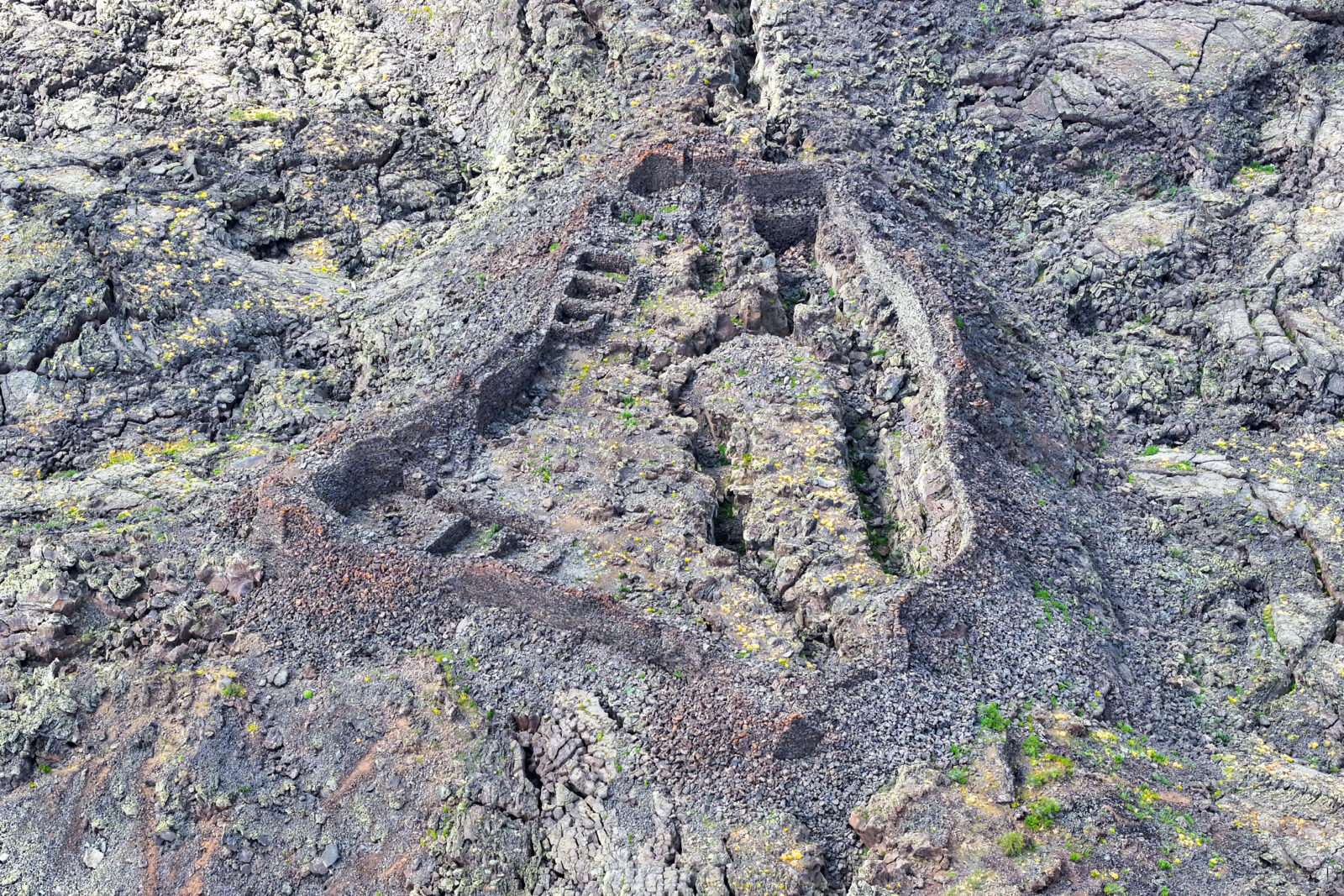 Mysterious medieval castle discovered among lava rocks in Türkiye
