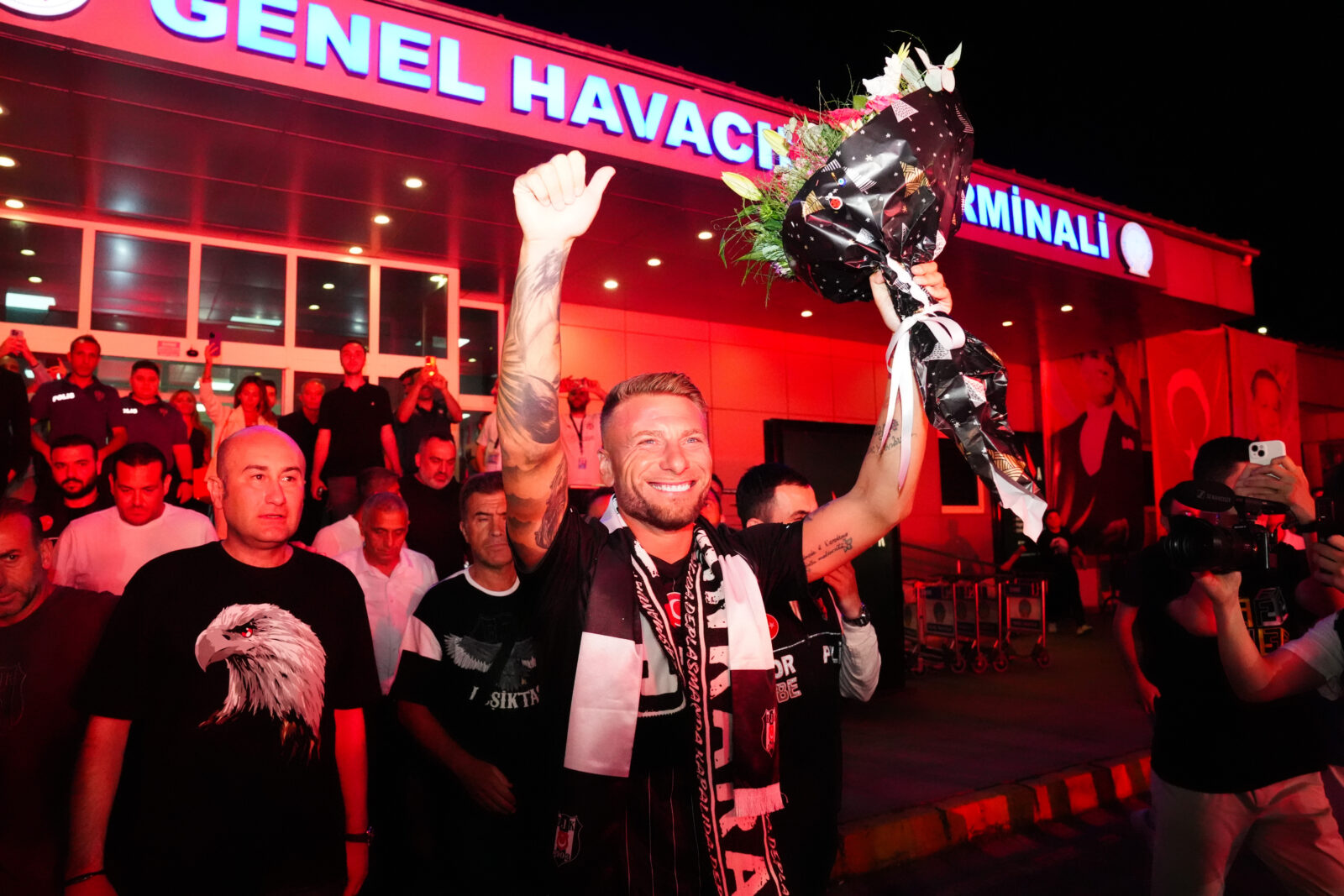 Besiktas secures Ciro Immobile's transfer, star striker arrives in Istanbul