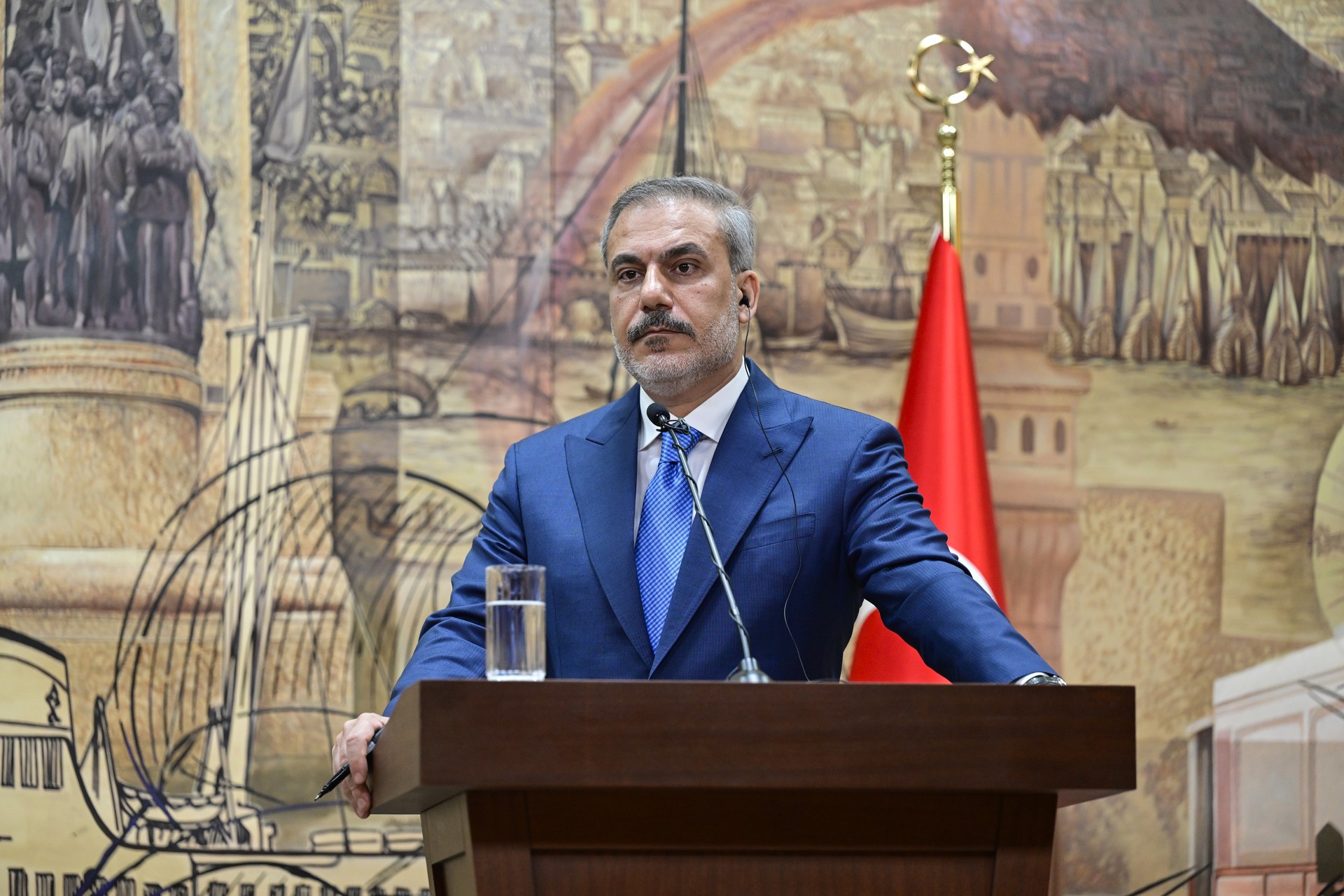 FM Fidan discusses Gaza crisis with Hamas Chief