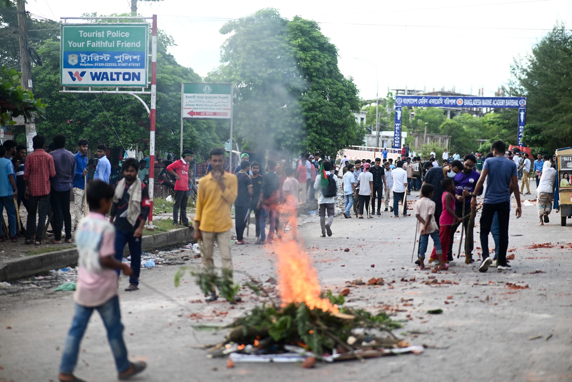 Bangladesh protests surge over quota system, leaving over 100 dead