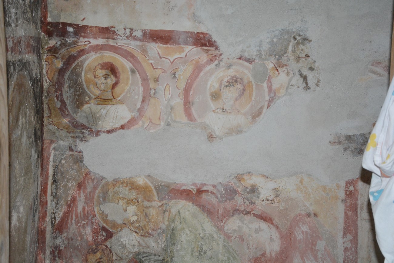 Figures of clergymen, church bishops and Christian religious figures at the Balatlar Church Complex in Sinop, Türkiye, July 22, 2024 (Photo by IHA)