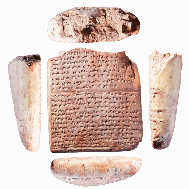A newly unearthed tablet offers a glimpse into the past, German Archaeological Institute, Bogazkoy Excavation Archive. (Photo by D. Schwemer)