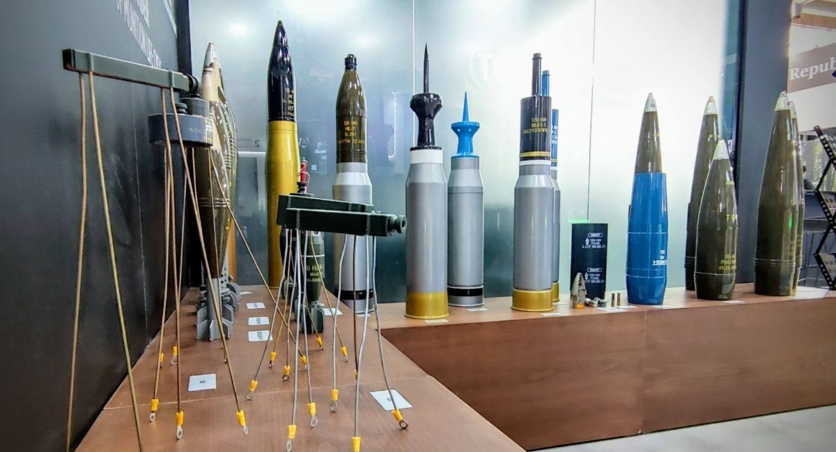 Varieties of artillery and tank ammunition by CSG. (Photo via Czechoslovak Group) 