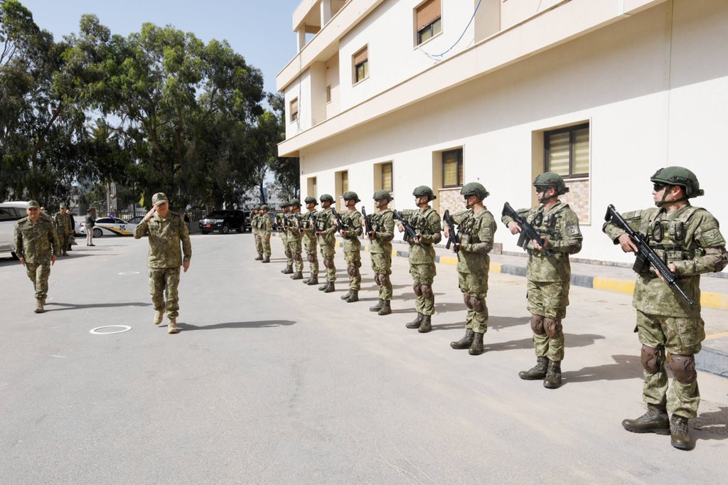 Chief of General Staff General Metin Gürak visited Libya, meeting officials and inspecting military sites (Photo obtained by @TSKGnkur via Twitter)