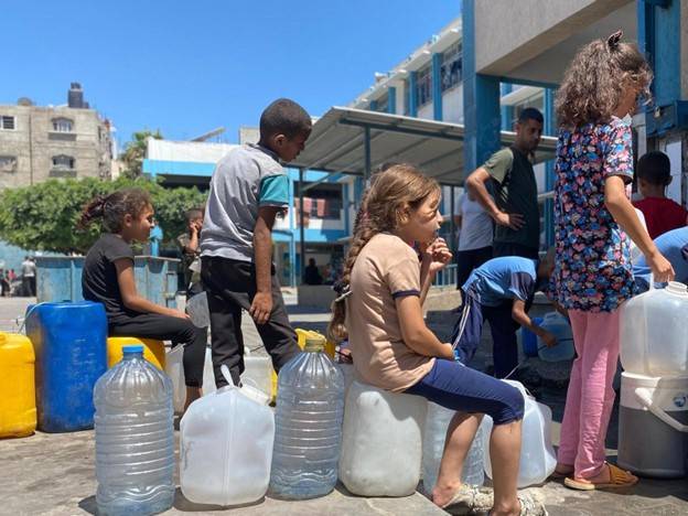 Israel halts water supply to Gaza, threatening full-blown water crisis