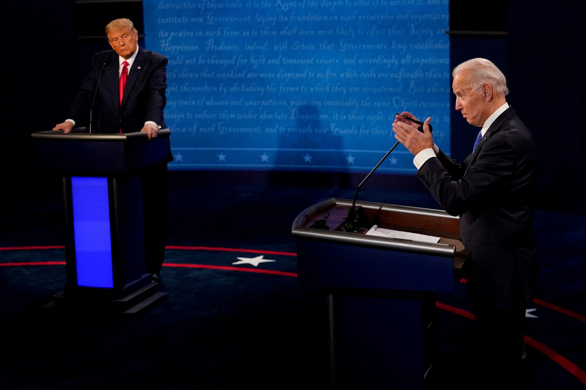 Influence of presidential debates on election outcomes