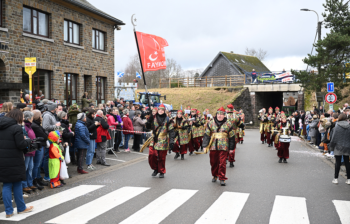Faymonville, a village in the Waimes district of the province of Liege in the French-speaking Walloon region of Belgium, February 13, 2024 (Photo by AA Photo)
