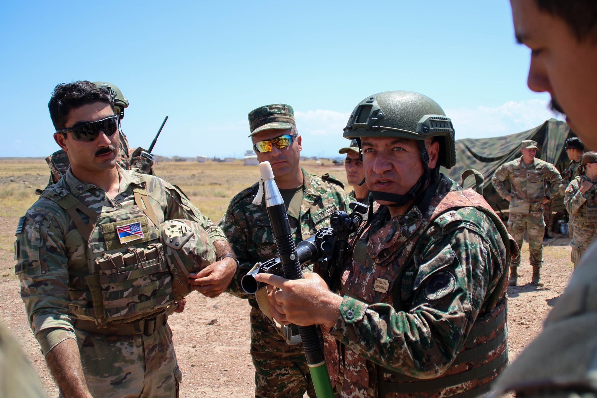 US, Armenia conduct joint military exercise