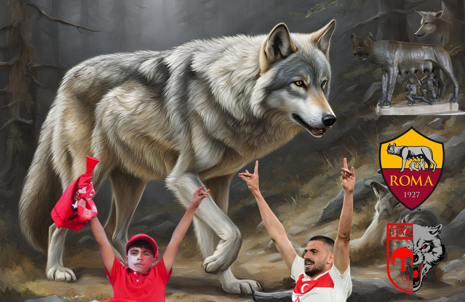 Gray wolf: Sacred symbol in Turkish and Roman mythology