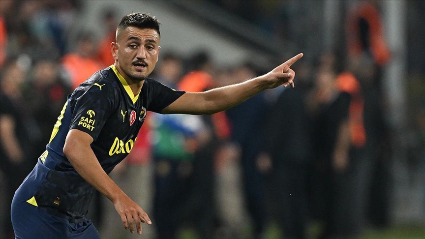 Cengiz Under during a match with Fenerbahce, Istanbul, Türkiye, September 2023. (AA Photo)