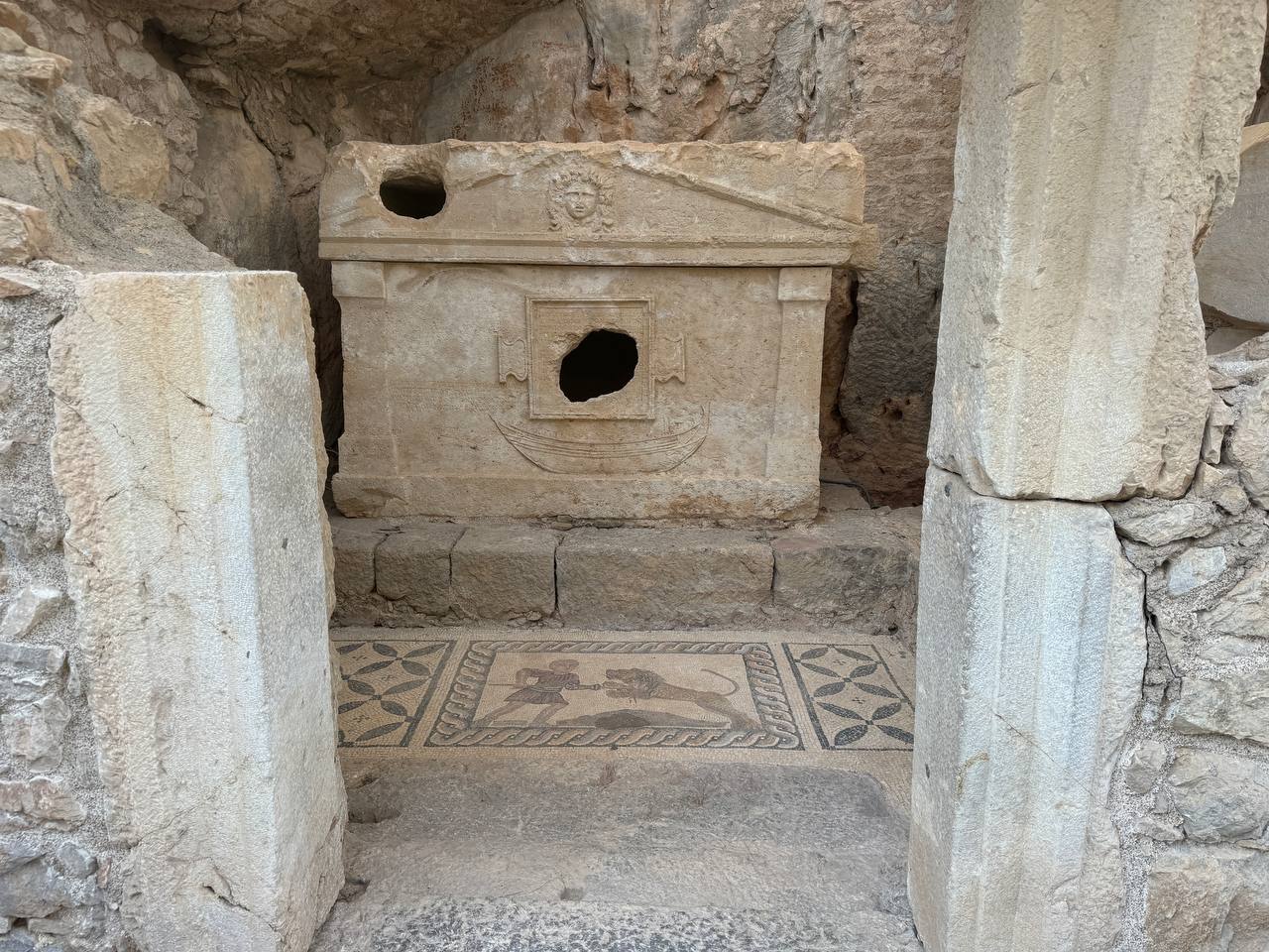 Ancient city of Olympos in Kumluca district of Antalya, Türkiye, August 1, 2024 (AA Photo)