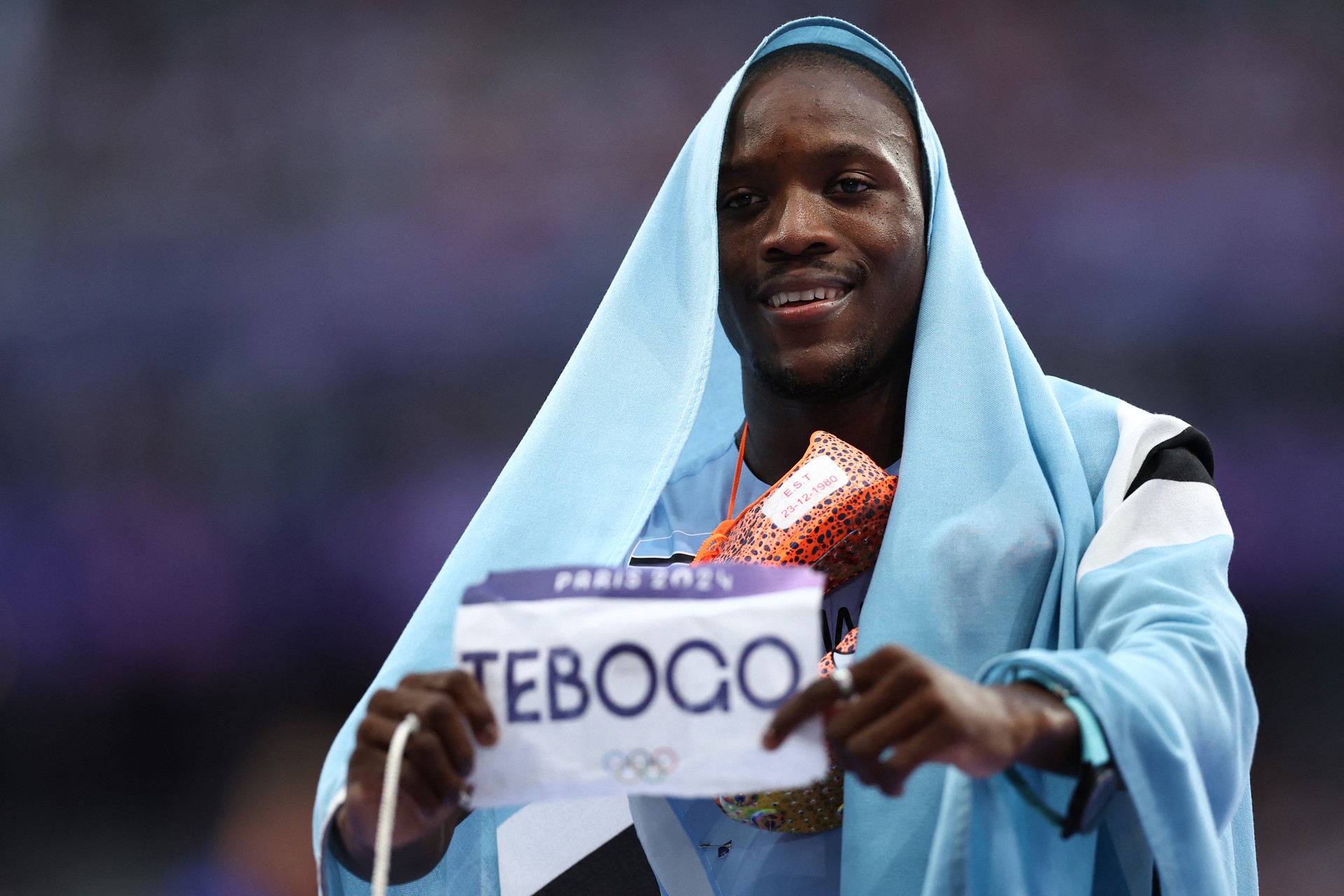 Botswana’s Letsile Tebogo wins historic men's 200m final at 2024 Paris Olympics